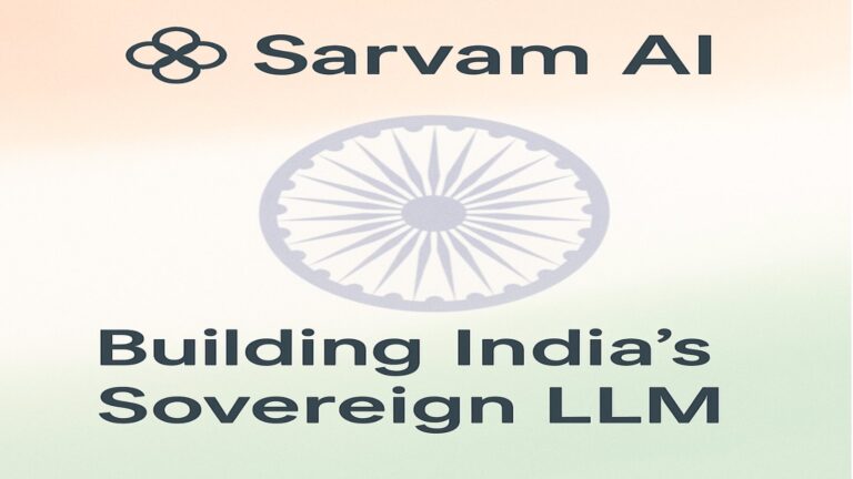 Indian Government Backs Sarvam AI to Build India’s Own ChatGPT