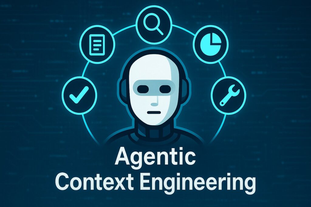 Robot surrounded by tools