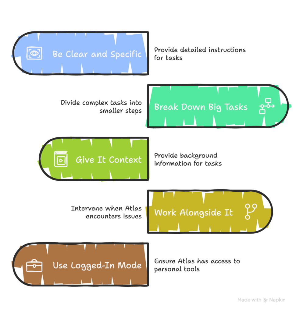 Tips for collaborating effectively with ChatGPT Web Browser